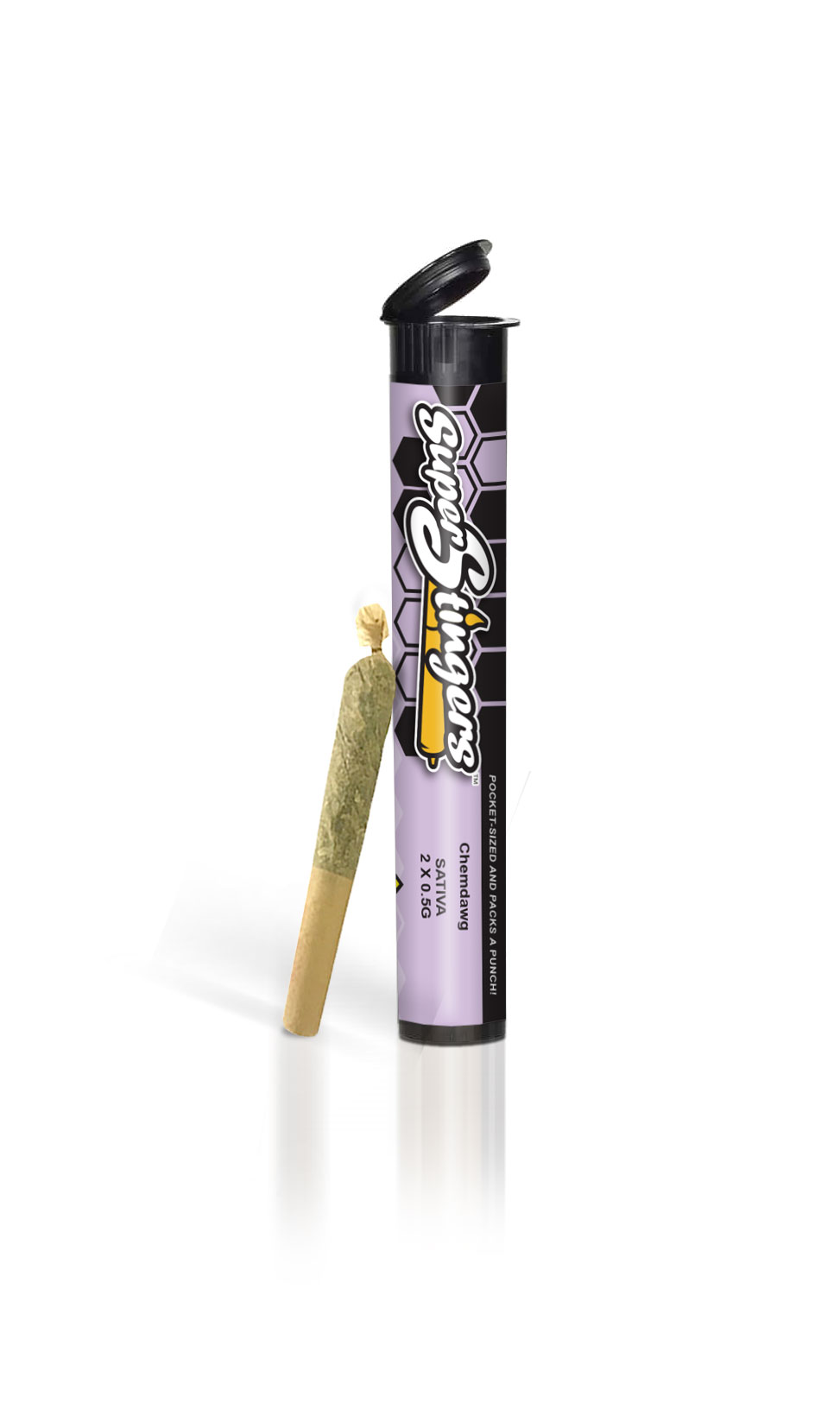 Super Stingers 2 pack .5g Pre-rolls - Key Lime Diesel