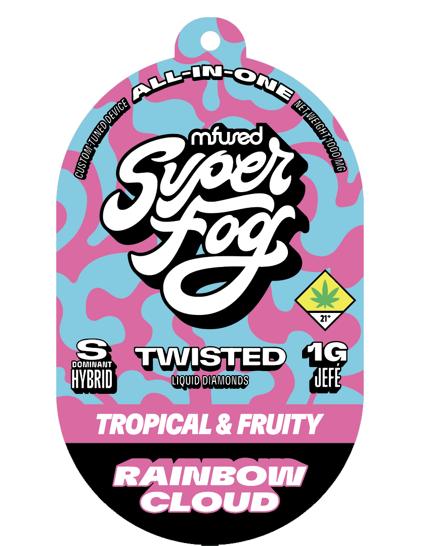 Liquid Diamonds Jefé Rainbow Cloud