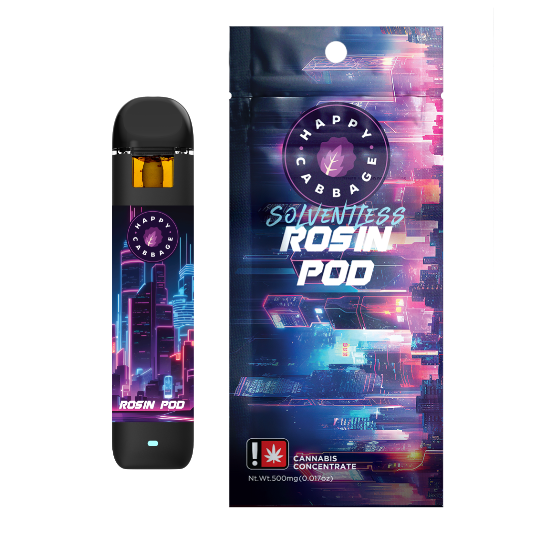 GMO Cake Live Rosin Pod .5g Vaporizers | Happy Cabbage |