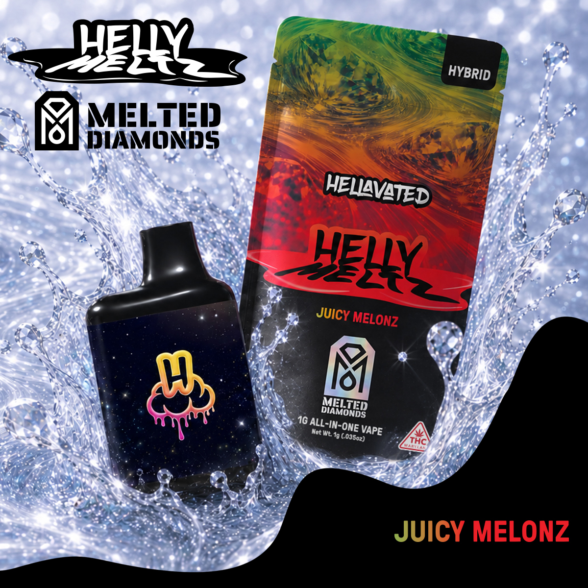 Juicy Melonz Helly Meltz Melted