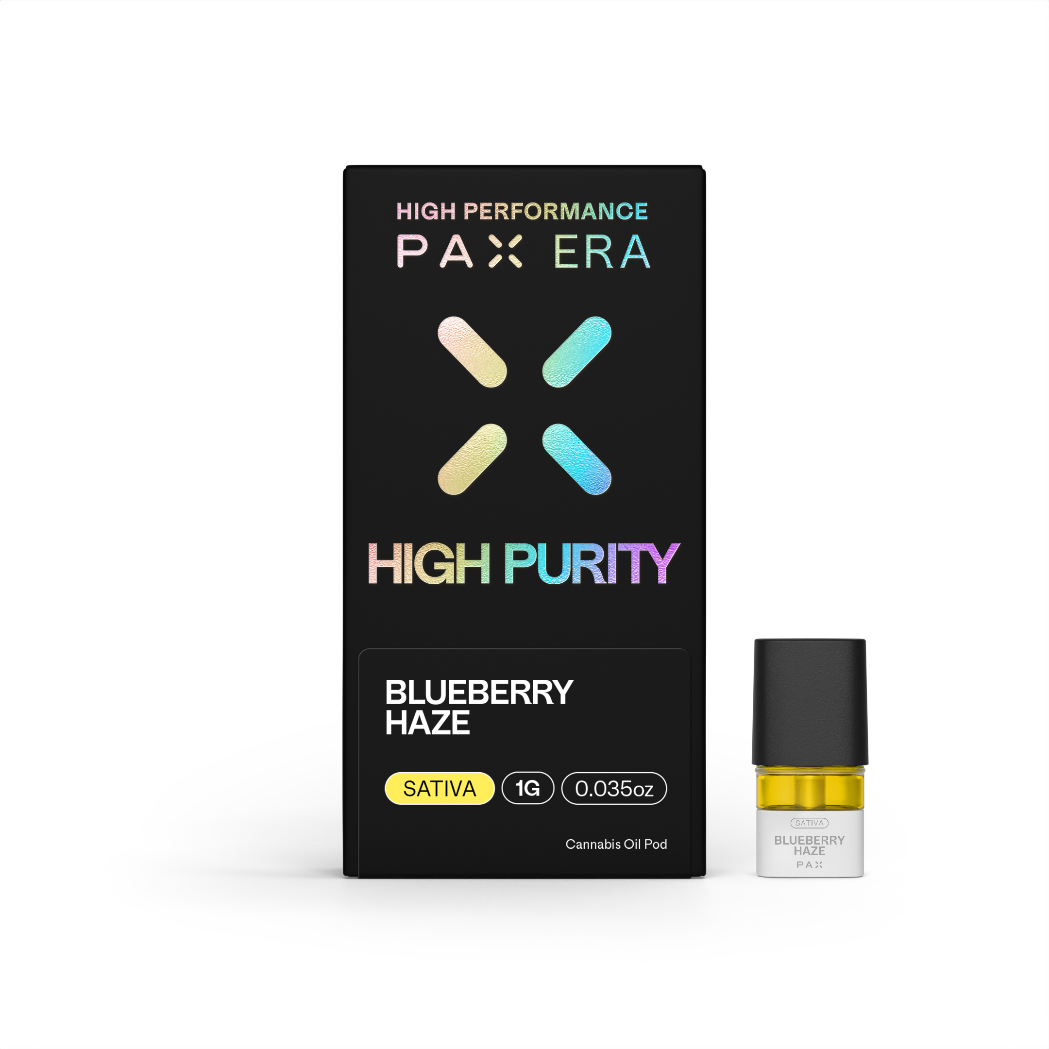 High Purity THC | Blueberry Haze 1g | Pod