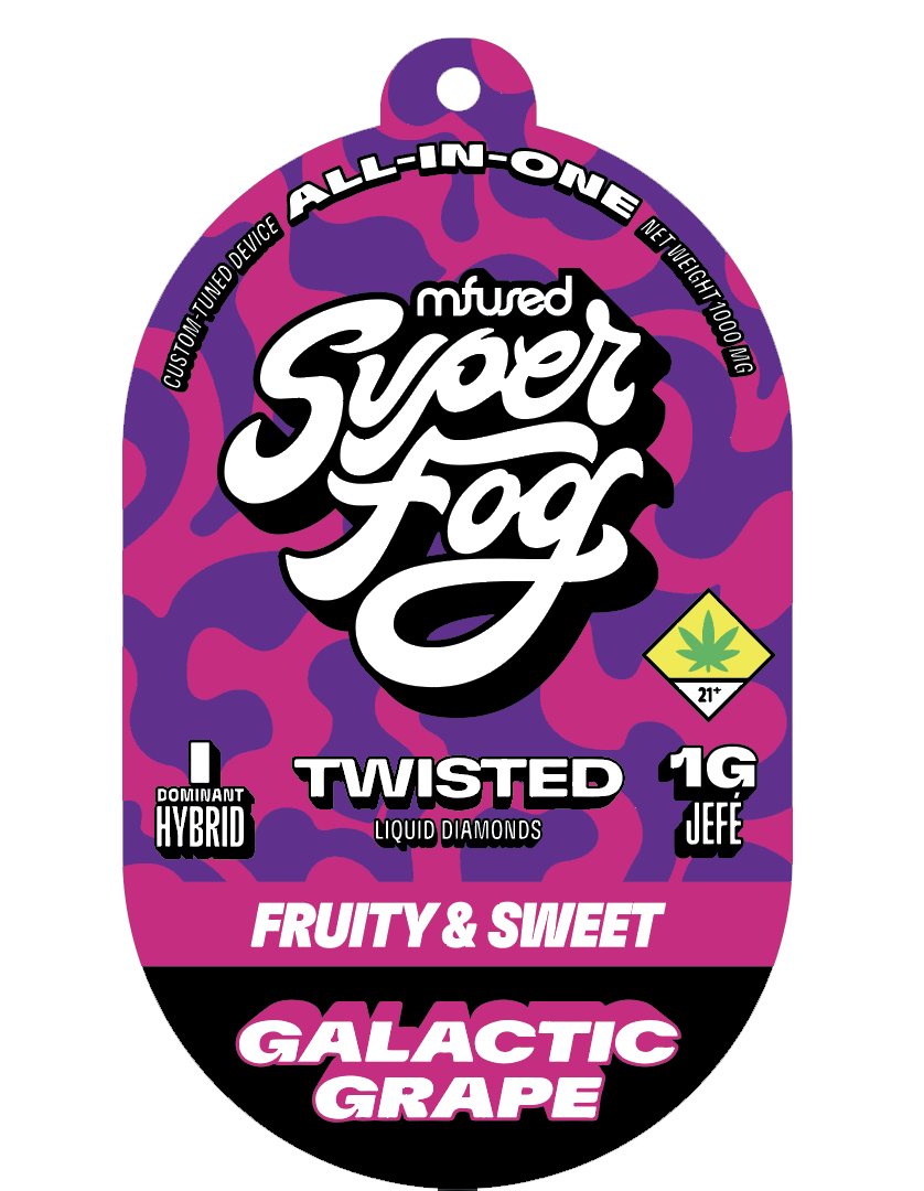 TWISTED Liquid Diamonds 1g Jefé - Galactic Grape