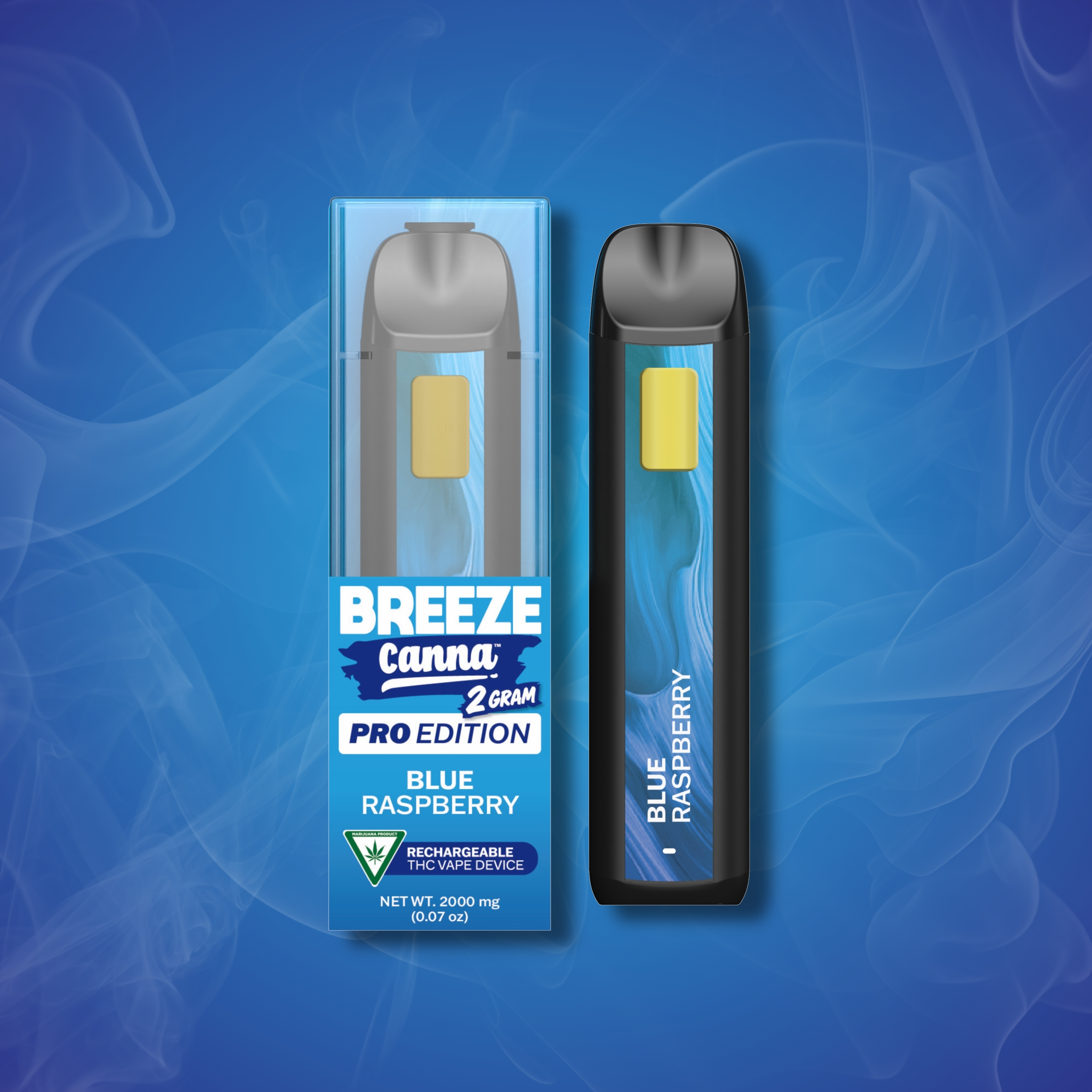 Blue Raspberry - Synergy 2Gram Pro Vape Device